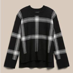 Banana Republic Large Plaid Sweater